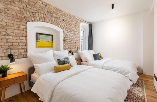 Weissensee Apartment | Industrial Loft Duplex -100sqm- near Antonplatz