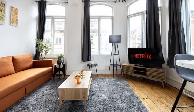 2 Bed City Centre Flat Sleeps 6