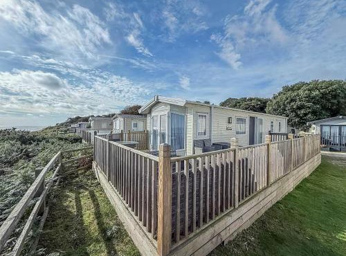 6 Berth Caravan With Stunning Sea Views And Decking To Relax On, Ref 32048Az