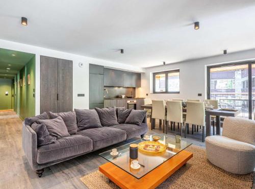 Bel appartement avec wifi, garage, cheminée et grande terrasse au pied des pistes à Val-d'Isère - FR-1-694-325