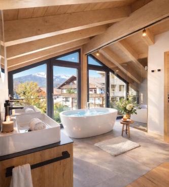 Boutique ChaletS Alpi - Private Sauna & Garden
