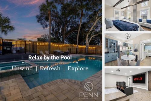 Luxurious Escape Sleeps 10 with Private Pool & Spa