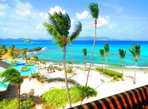 Luxury Beachfront Duplex Villa on Sapphire Beach IV