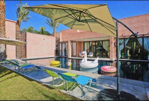 Luxury Marrakech Villa marrakech pool,staff,brekfast included