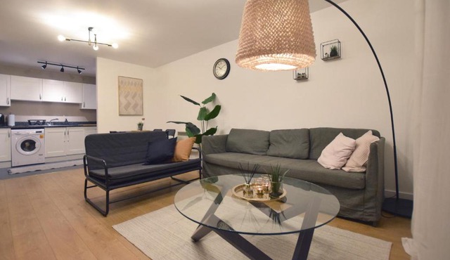 Modern 2 bed Apartment- Town Centre