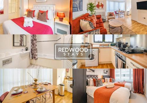 Premium Serviced Apartment in Basingstoke Town Centre By Redwood Stays