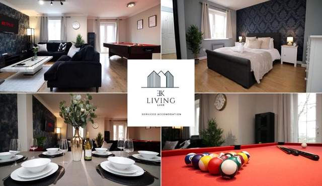 Spacious 3 Bedroom Duplex Apartment On Cardiff Bay - Free Private Parking - By EKLIVING LUXE