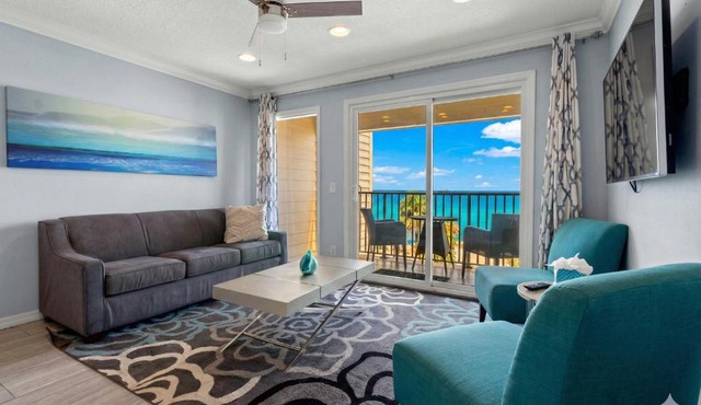 Waterfront view, Heated Pool, Private Balcony